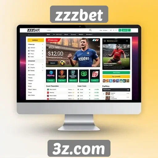 Análise da interface do usuário do site zzzbet